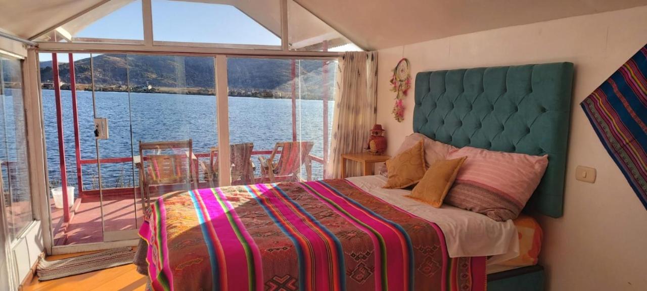 Uros Titicaca Coila Lodge Puno Eksteriør bilde