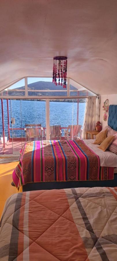 Uros Titicaca Coila Lodge Puno Eksteriør bilde