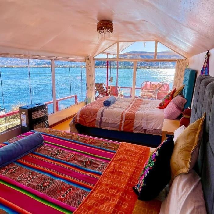 Uros Titicaca Coila Lodge Puno Eksteriør bilde